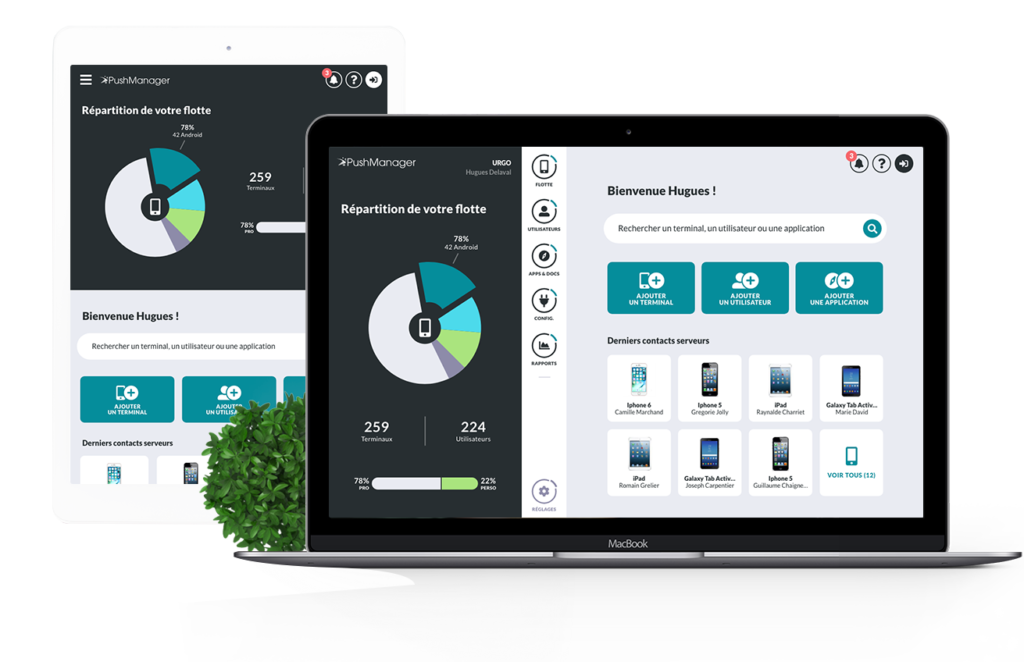 Gestion des appareils mobiles