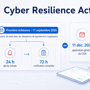 Cyber Resilience Act : ce qui change dès le 11 septembre 2026